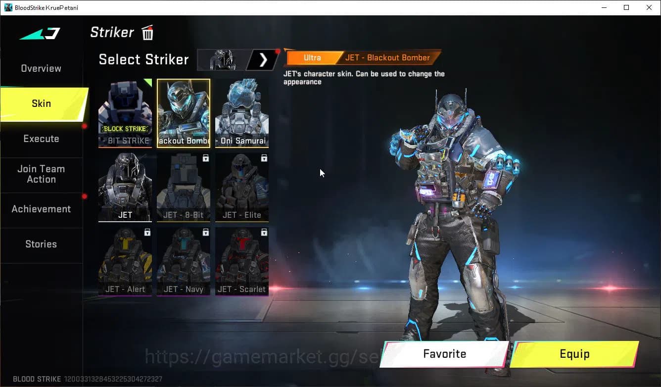 Blood Strike Accounts ASIA|EVO FAL Draco+Mele Talon Sanctum+Colab 7DS(Ka image 14