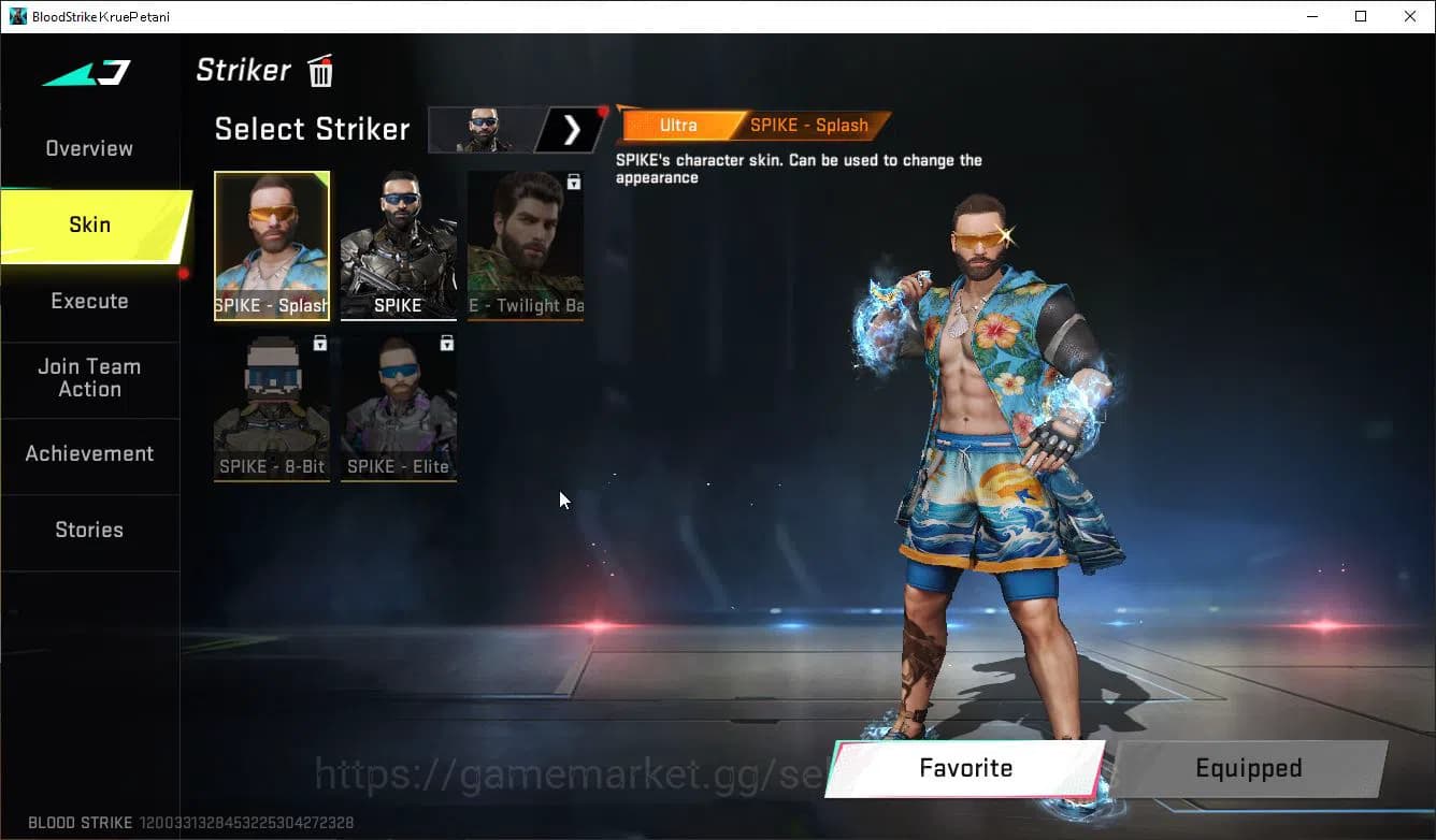 Blood Strike Accounts ASIA|EVO FAL Draco+Mele Talon Sanctum+Colab 7DS(Ka image 15