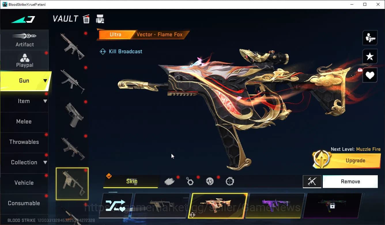 Blood Strike Accounts ASIA|EVO FAL Draco+Mele Talon Sanctum+Colab 7DS(Ka image 17