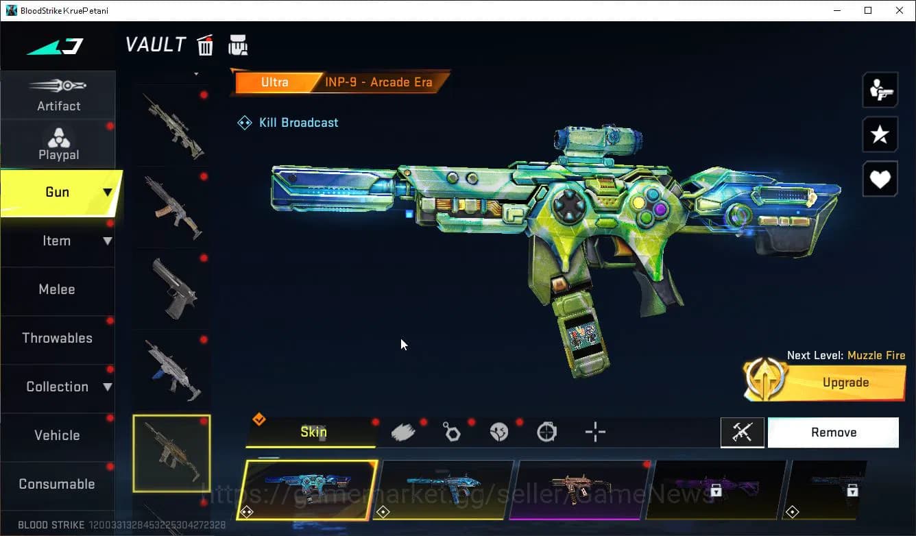 Blood Strike Accounts ASIA|EVO FAL Draco+Mele Talon Sanctum+Colab 7DS(Ka image 18