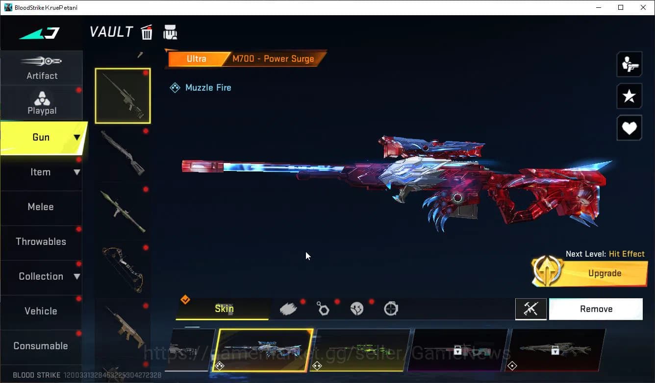 Blood Strike Accounts ASIA|EVO FAL Draco+Mele Talon Sanctum+Colab 7DS(Ka image 19