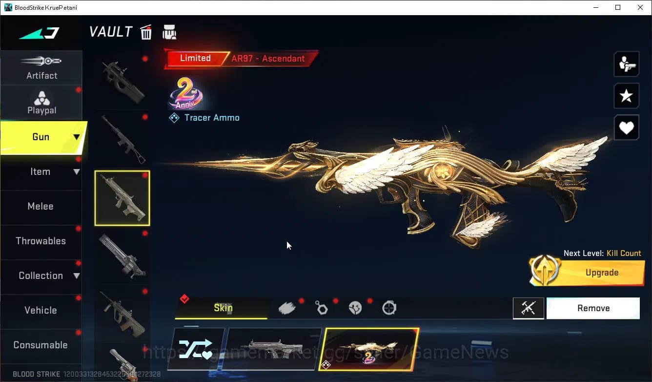 Blood Strike Accounts ASIA|EVO FAL Draco+Mele Talon Sanctum+Colab 7DS(Ka image 20