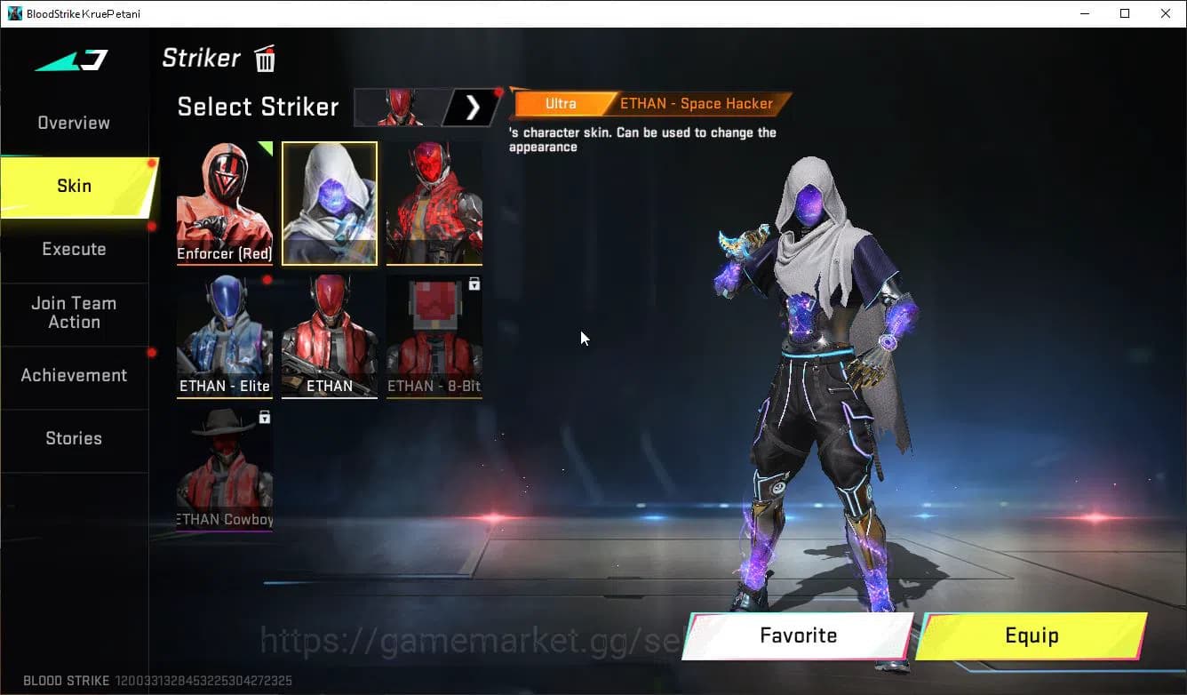 Blood Strike Accounts ASIA|EVO FAL Draco+Mele Talon Sanctum+Colab 7DS(Ka image 5