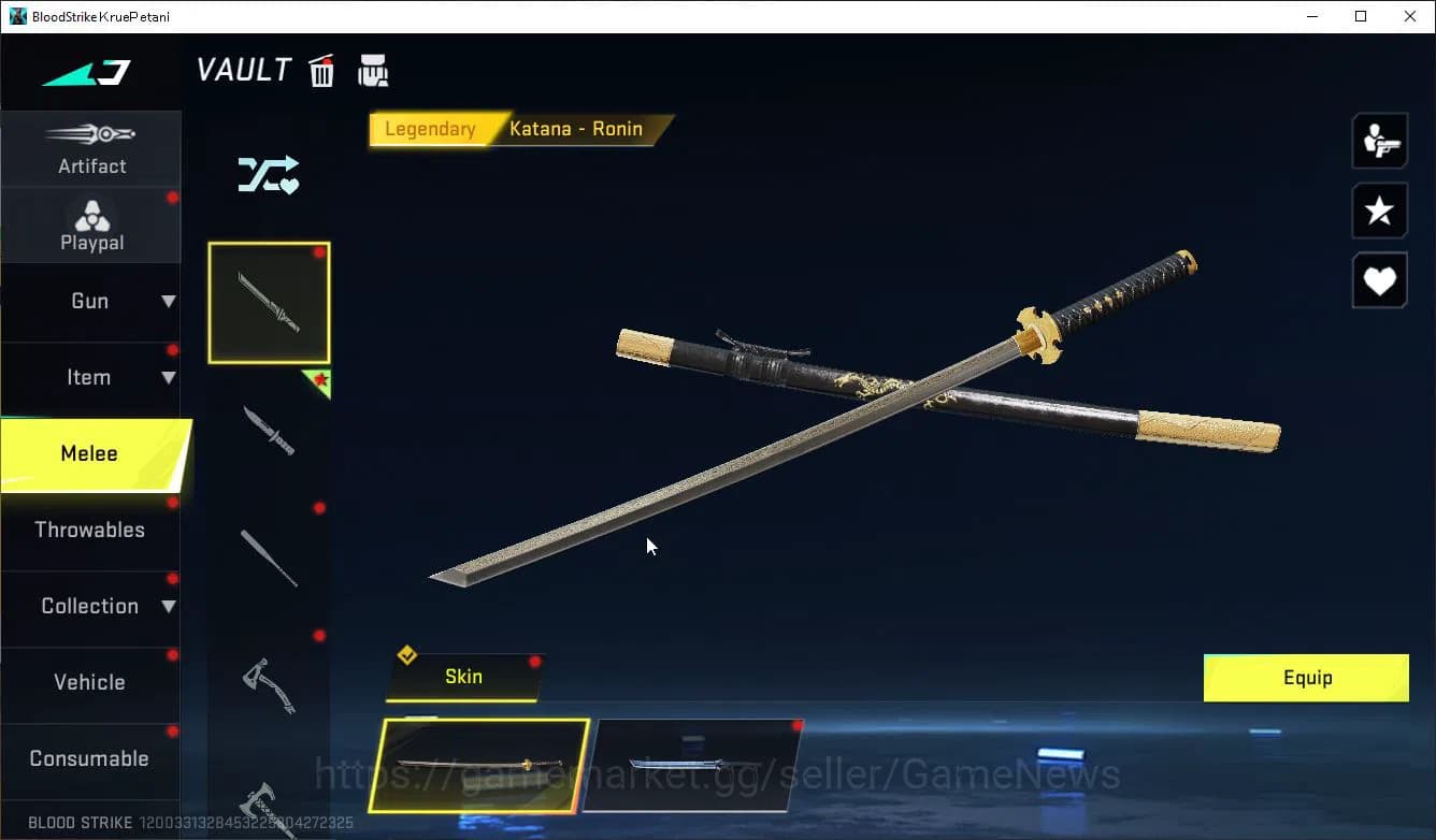 Blood Strike Accounts ASIA|EVO FAL Draco+Mele Talon Sanctum+Colab 7DS(Ka image 6