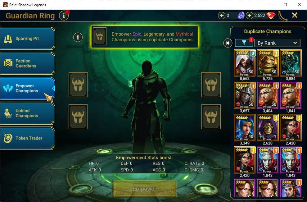 Raid: Shadow Legends Accounts Lv38 764K Power|1 Mythical (Grahol Bloodmaul)|18 L image 10