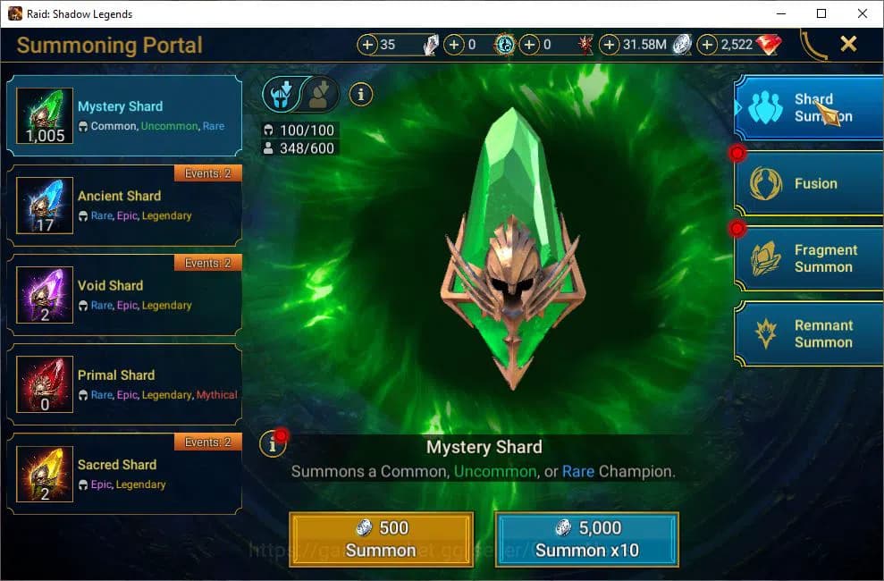 Raid: Shadow Legends Accounts Lv38 764K Power|1 Mythical (Grahol Bloodmaul)|18 L image 12