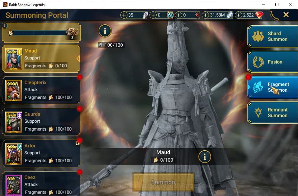 Raid: Shadow Legends Accounts Lv38 764K Power|1 Mythical (Grahol Bloodmaul)|18 L image 14