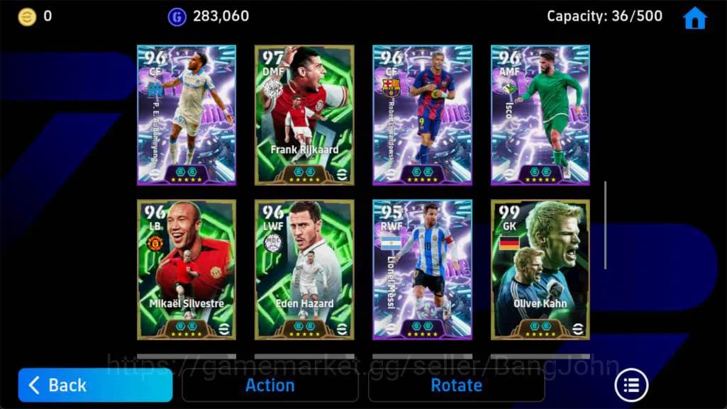 eFootball Accounts Android, Pwr 3192,L Garcia Epc,De gea Shw,Grealish image 4