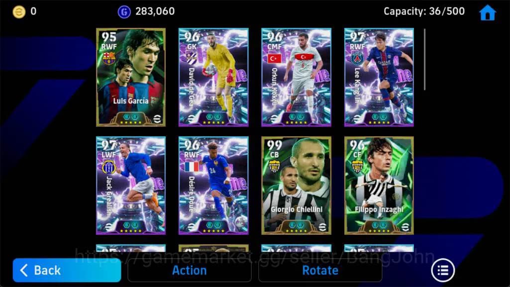 eFootball Accounts Android, Pwr 3192,L Garcia Epc,De gea Shw,Grealish image 6