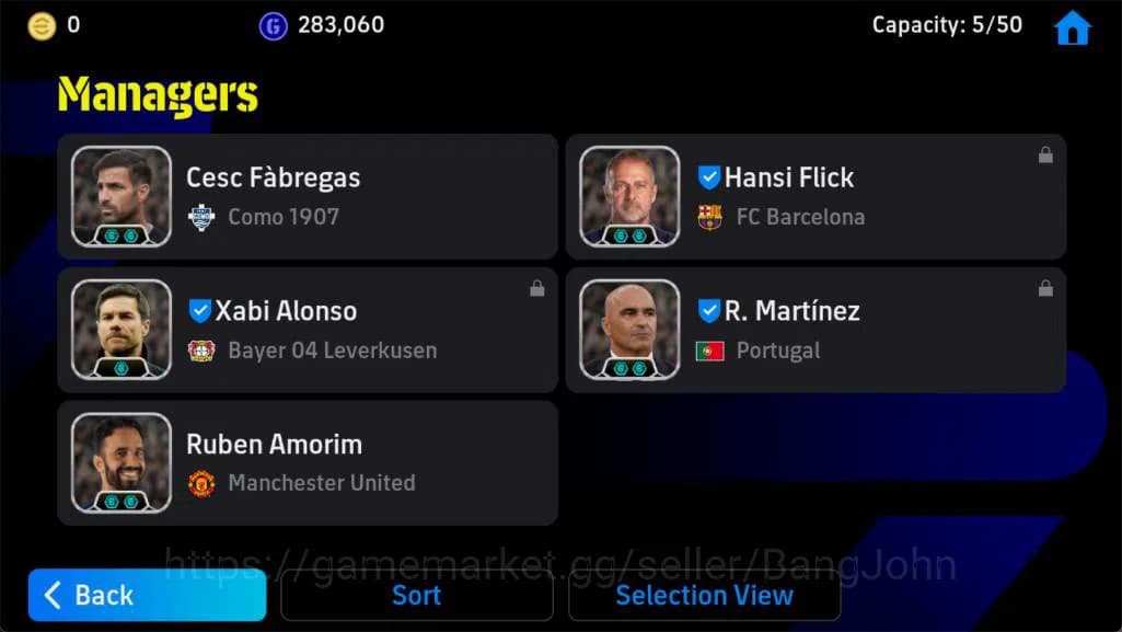 eFootball Accounts Android, Pwr 3192,L Garcia Epc,De gea Shw,Grealish image 7