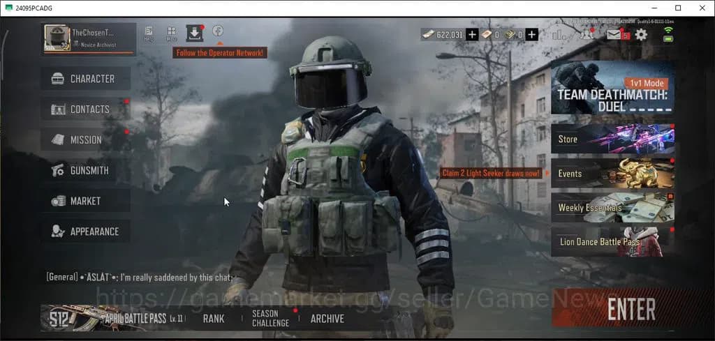 Arena Breakout Accounts MOBILE Lv30|SV 12,8M|CV 10M|Decree VSS|BF AKM,Cere image 1