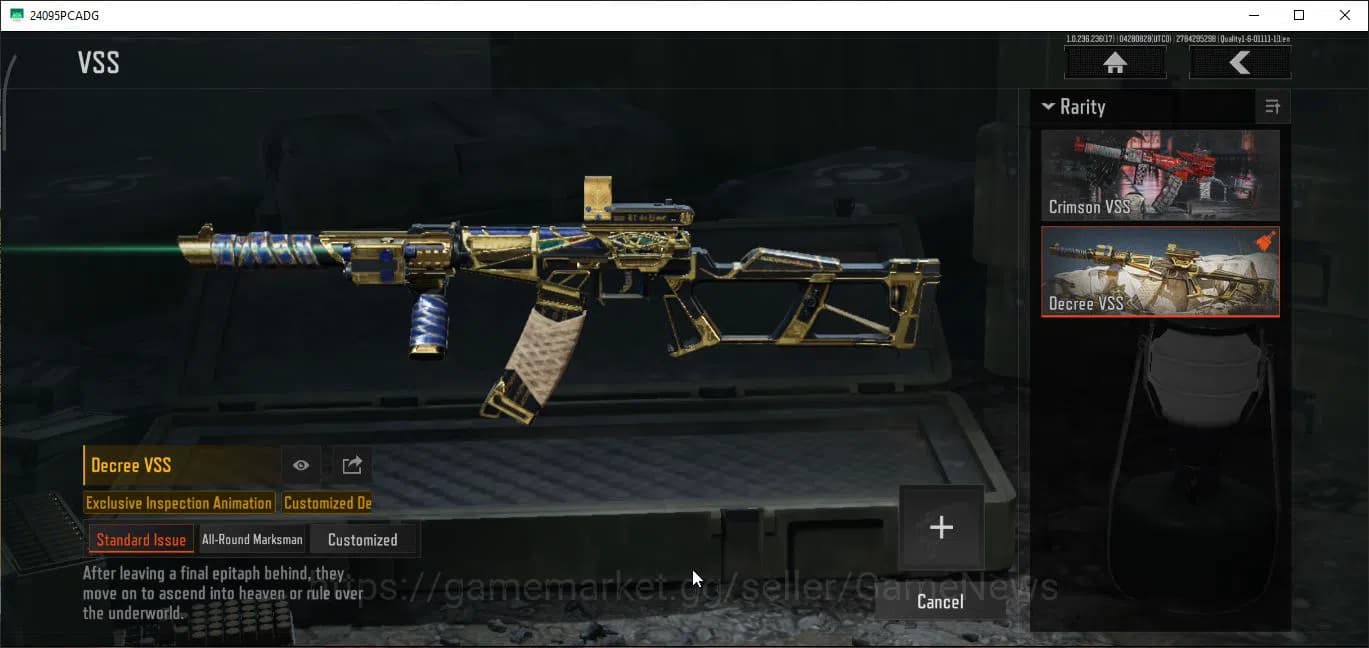 Arena Breakout Accounts MOBILE Lv30|SV 12,8M|CV 10M|Decree VSS|BF AKM,Cere image 10