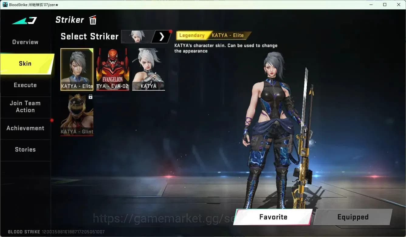 Blood Strike Accounts ASIA | 1 EVO Skins |6 Collab Skins | 3 Limited Ski image 4