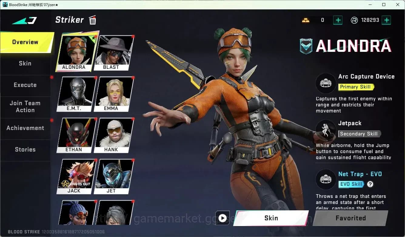 Blood Strike Accounts ASIA | 1 EVO Skins |6 Collab Skins | 3 Limited Ski image 8