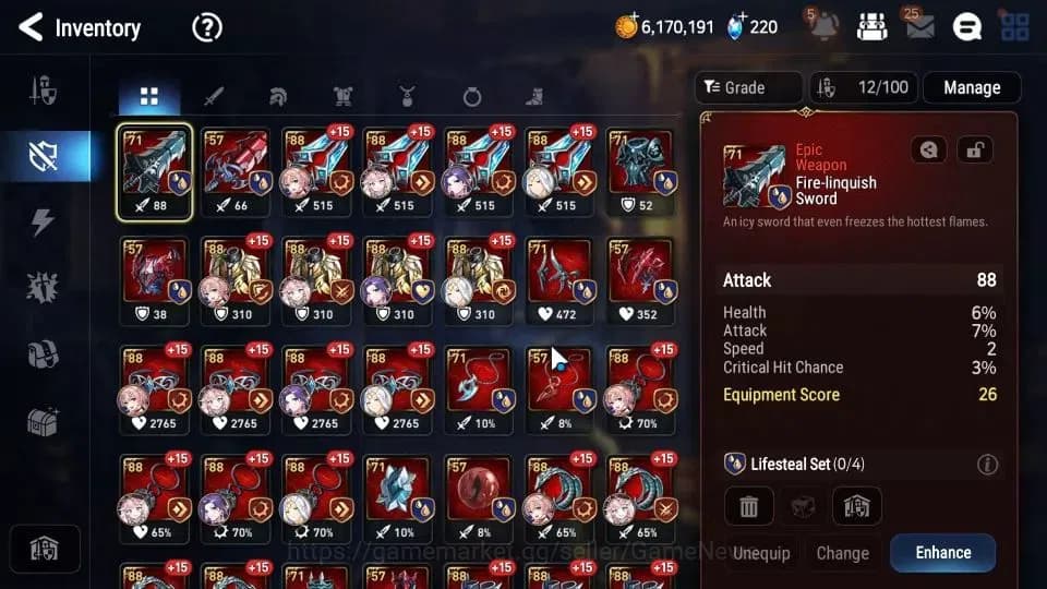 Epic Seven Accounts GLOBAL Unverif|New Era|2 ML(Salome,Judge kise)+Ten image 12