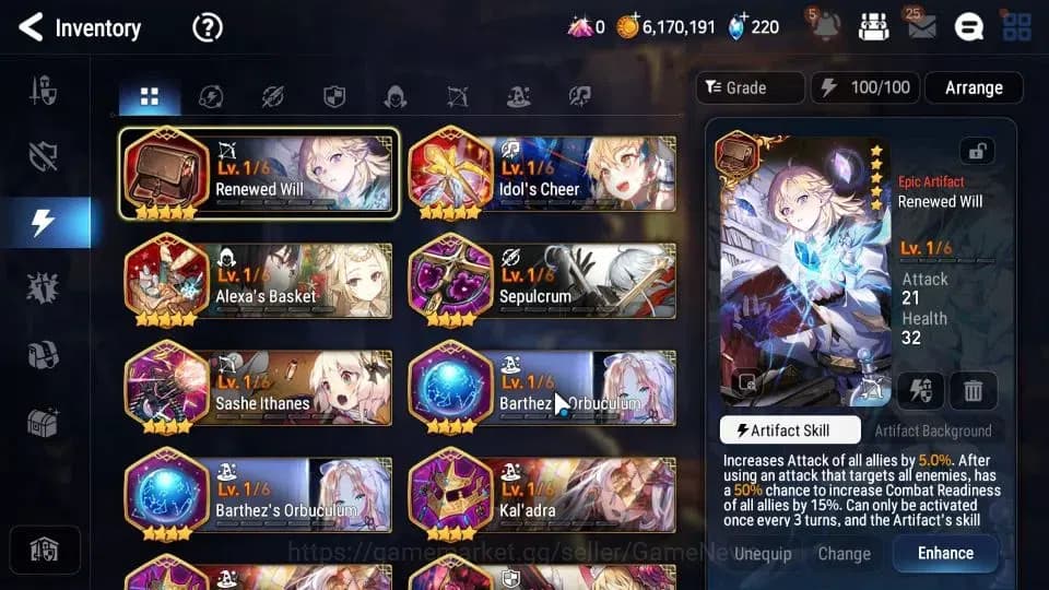 Epic Seven Accounts GLOBAL Unverif|New Era|2 ML(Salome,Judge kise)+Ten image 13