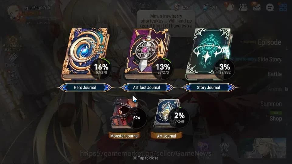 Epic Seven Accounts GLOBAL Unverif|New Era|2 ML(Salome,Judge kise)+Ten image 3