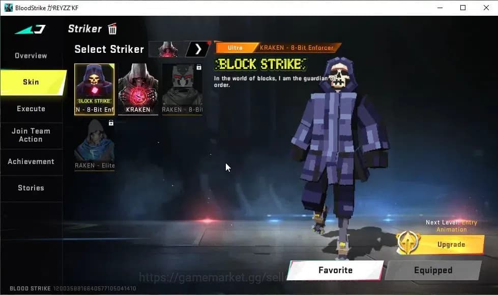 Blood Strike Accounts ASIA|ETERNAL ZERO-Oda|15 ULTRA[NACHO,Spear,MP5,Gal image 10