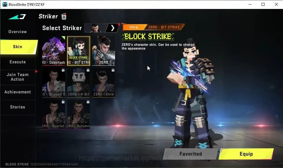 Blood Strike Accounts ASIA|ETERNAL ZERO-Oda|15 ULTRA[NACHO,Spear,MP5,Gal image 5
