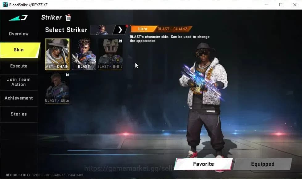 Blood Strike Accounts ASIA|ETERNAL ZERO-Oda|15 ULTRA[NACHO,Spear,MP5,Gal image 6