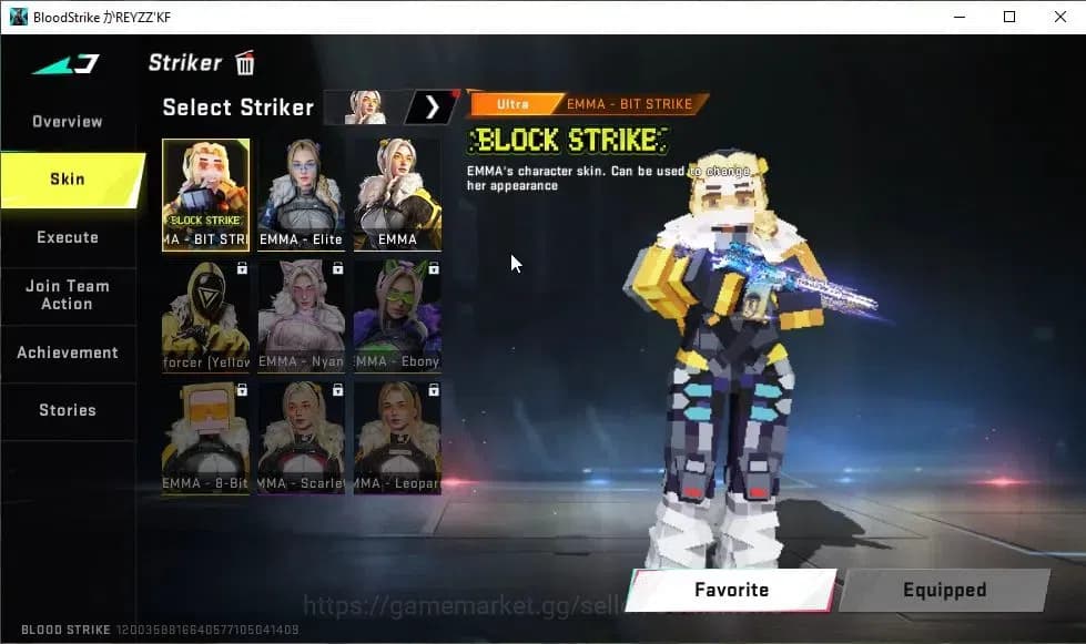 Blood Strike Accounts ASIA|ETERNAL ZERO-Oda|15 ULTRA[NACHO,Spear,MP5,Gal image 7