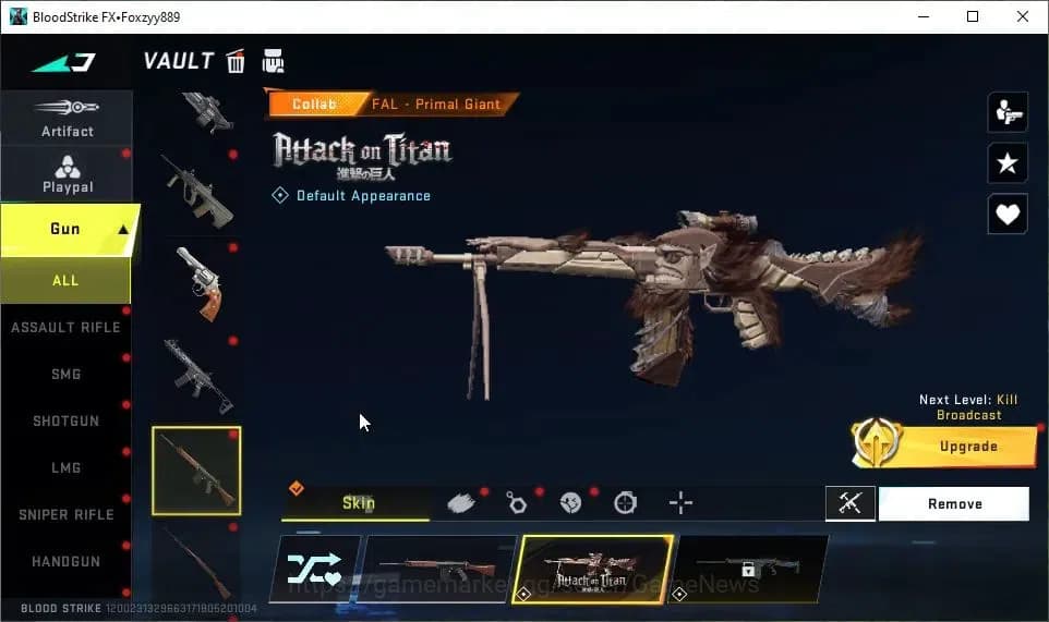 Blood Strike Accounts ASIA|ETERNAL Desert Eagle-Scorpius|Melee Talon Kni image 11