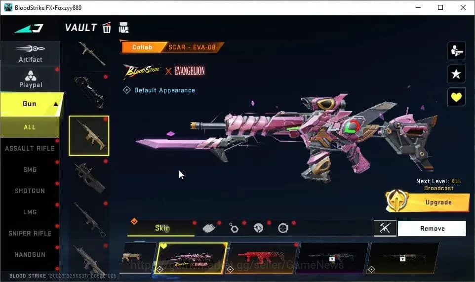 Blood Strike Accounts ASIA|ETERNAL Desert Eagle-Scorpius|Melee Talon Kni image 13
