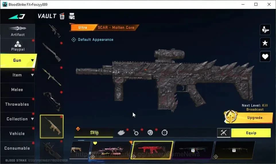 Blood Strike Accounts ASIA|ETERNAL Desert Eagle-Scorpius|Melee Talon Kni image 18