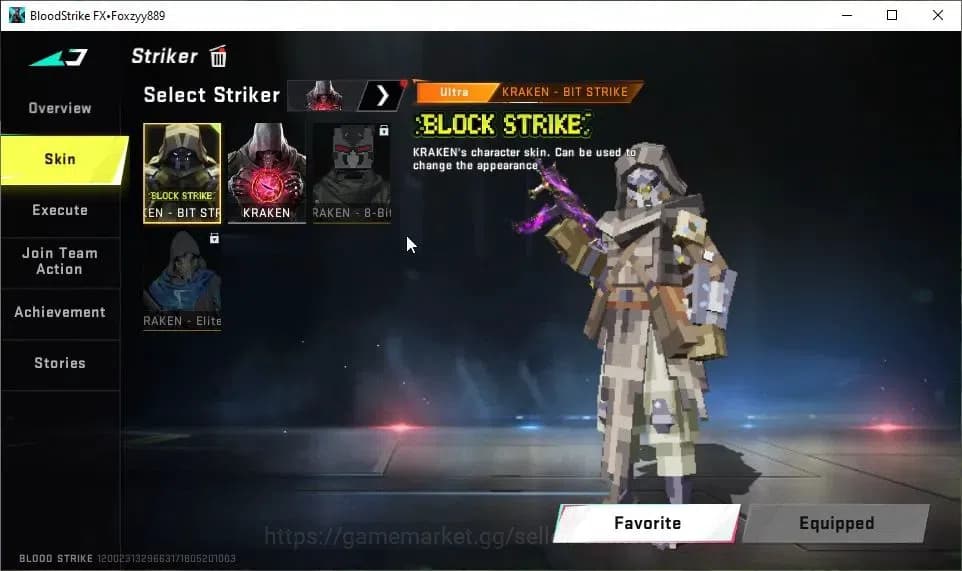 Blood Strike Accounts ASIA|ETERNAL Desert Eagle-Scorpius|Melee Talon Kni image 5