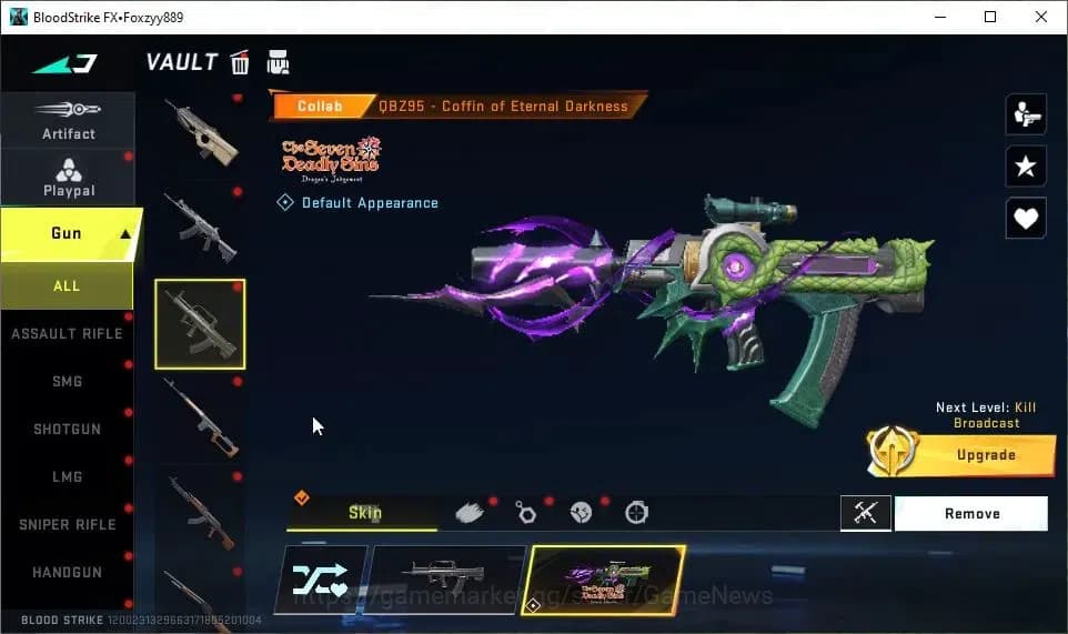 Blood Strike Accounts ASIA|ETERNAL Desert Eagle-Scorpius|Melee Talon Kni image 9
