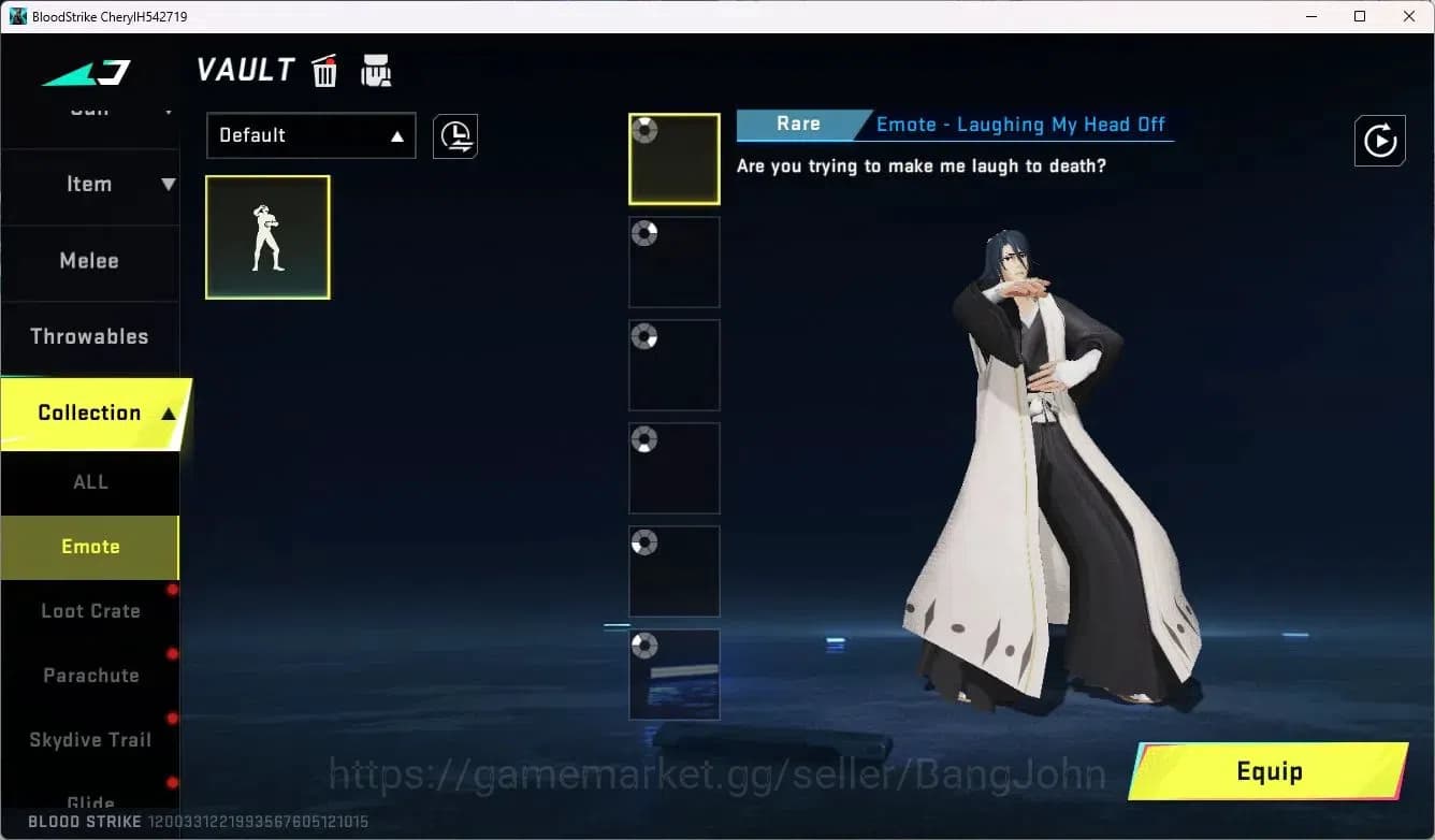 Blood Strike Accounts ASIA | Ultra KAG-6-Icicle | Collab Ethan-Byakuya K image 11