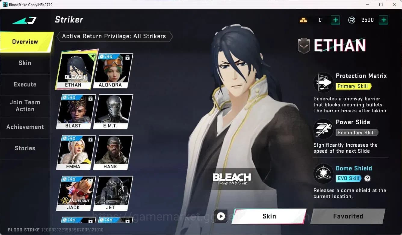 Blood Strike Accounts ASIA | Ultra KAG-6-Icicle | Collab Ethan-Byakuya K image 4