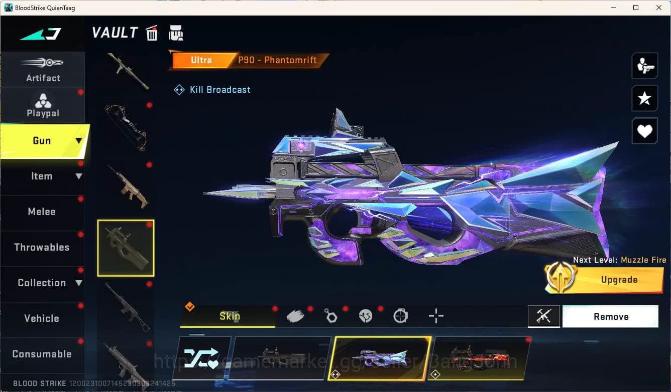 Blood Strike Accounts ASIA | EVANGELION FANS ACCOUNT | more detail chec image 18