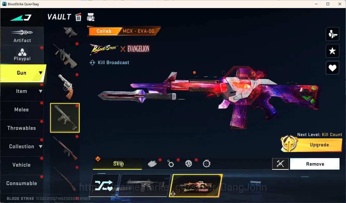 Blood Strike Accounts ASIA | EVANGELION FANS ACCOUNT | more detail chec image 19