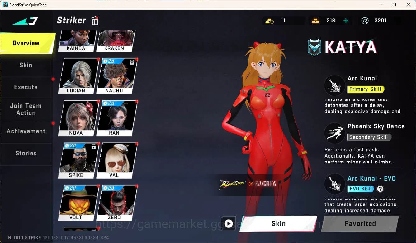 Blood Strike Accounts ASIA | EVANGELION FANS ACCOUNT | more detail chec image 6