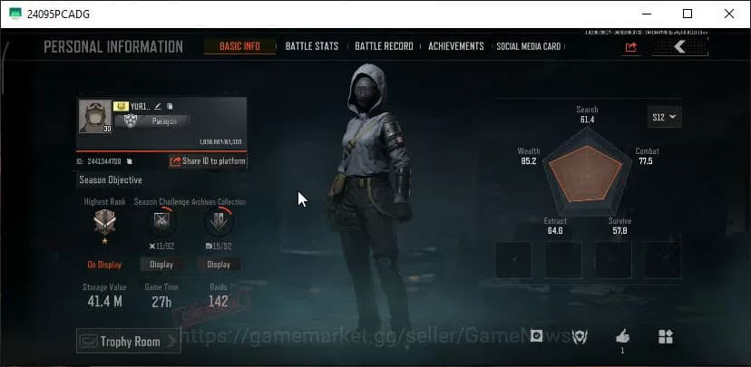 Arena Breakout Accounts MOBILE Lv30|SV 41,1M|CV 40M|High land,Royal Guard| image 15