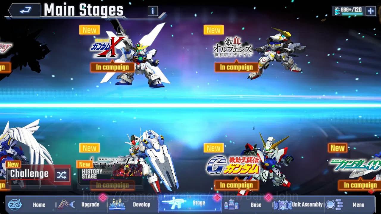 SD Gundam G Generation ETERNAL Accounts global rank 35, 18k DM, 20 UR unit Sazabi, Phoenix image 4