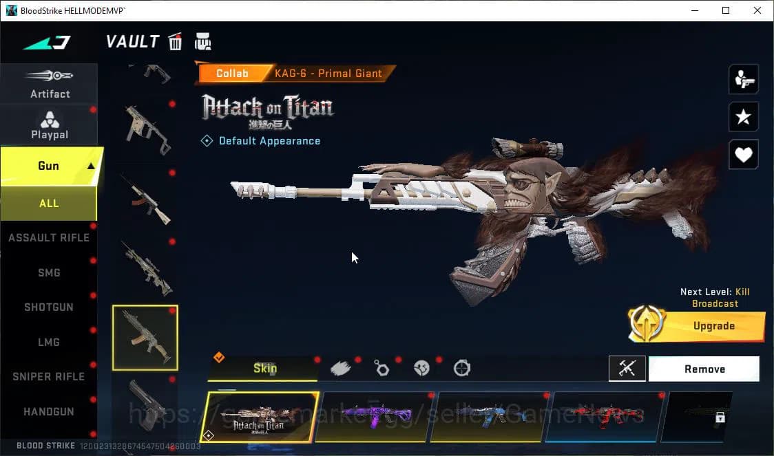 Blood Strike Accounts ASIA|ETERNAL Lv3 UZI-Star,Ethan-Allien+DualBlades+ image 10