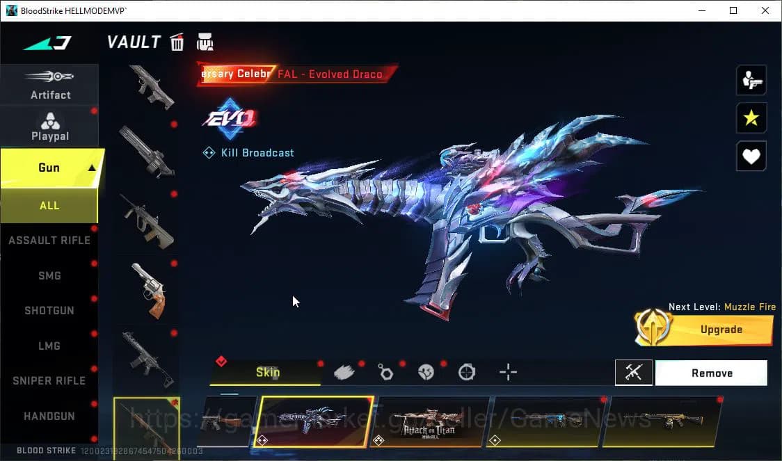 Blood Strike Accounts ASIA|ETERNAL Lv3 UZI-Star,Ethan-Allien+DualBlades+ image 12