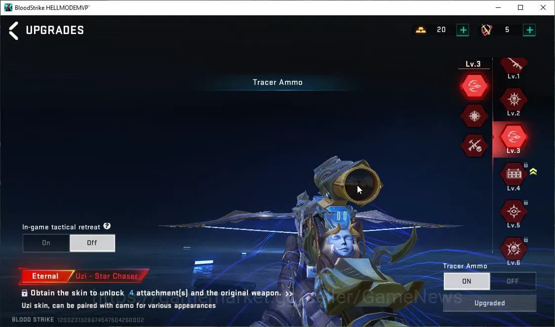 Blood Strike Accounts ASIA|ETERNAL Lv3 UZI-Star,Ethan-Allien+DualBlades+ image 8