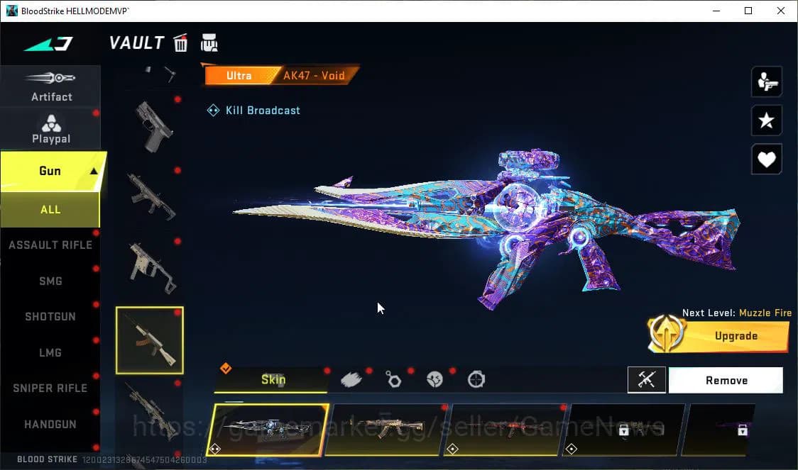 Blood Strike Accounts ASIA|ETERNAL Lv3 UZI-Star,Ethan-Allien+DualBlades+ image 9