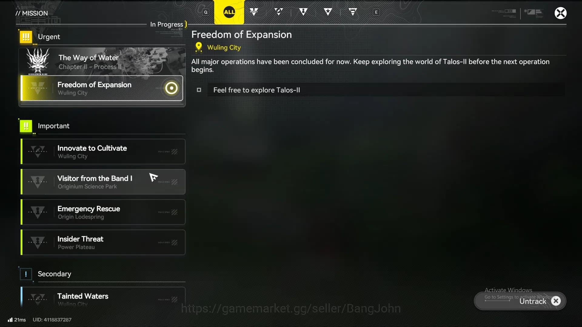 Arknights: Endfield Accounts "ASIA | Mid Game | Laevatain + Sign | Gilberta + s image 6