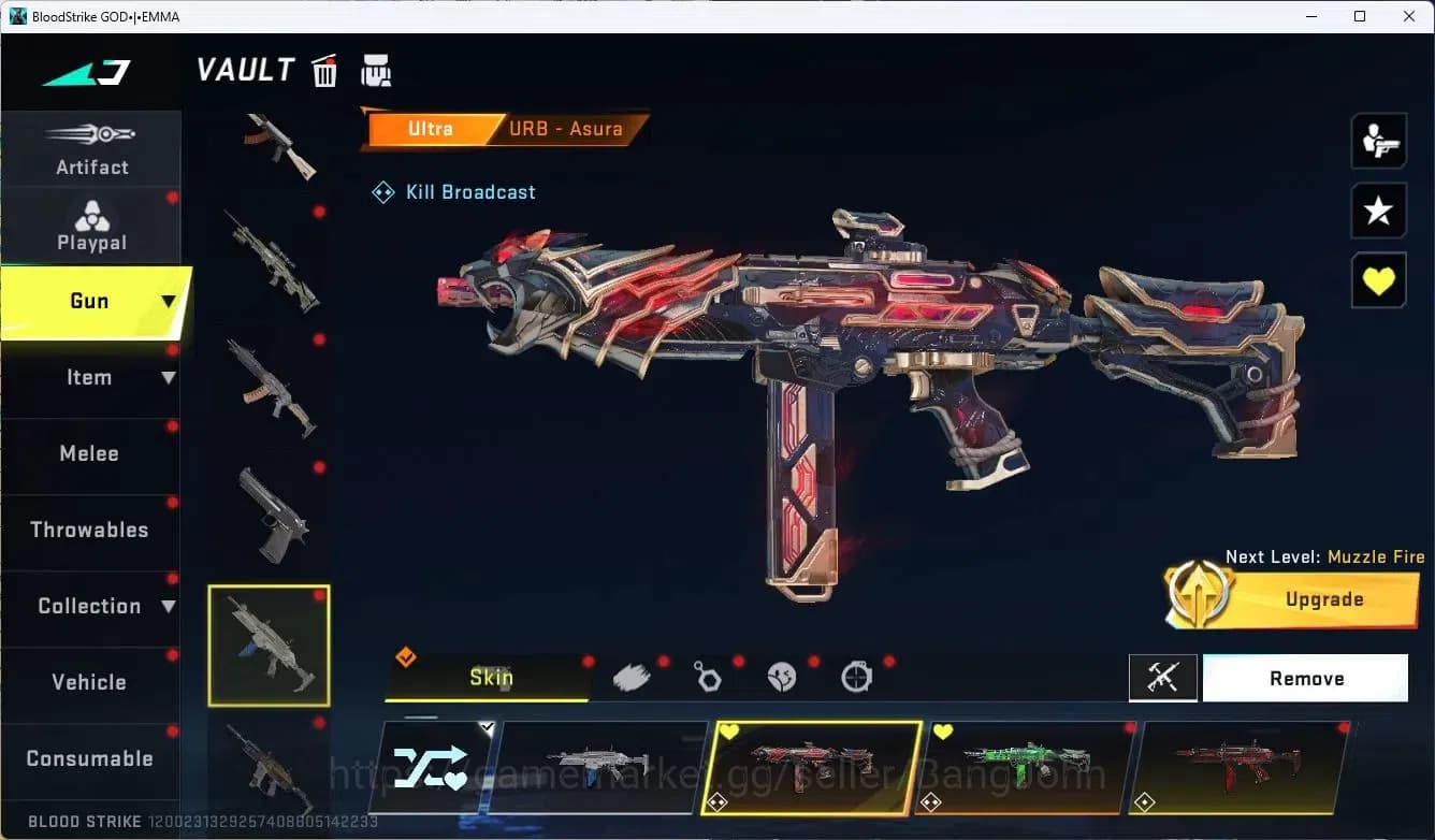 Blood Strike Accounts ASIA|EVOLVED,FAL|COLLAB,MCX,KAG-6|ULTRA,M4A1,ORIGI image 10