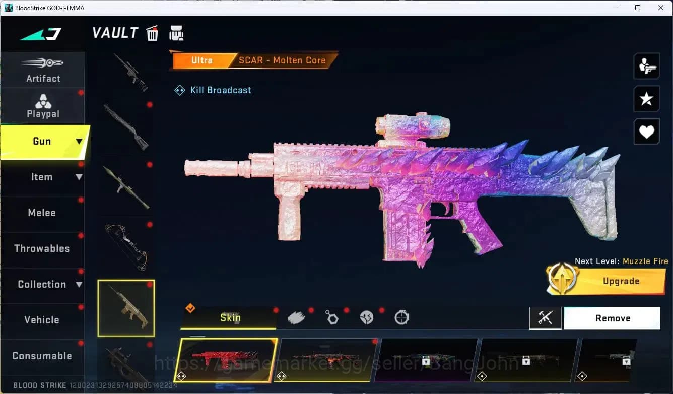 Blood Strike Accounts ASIA|EVOLVED,FAL|COLLAB,MCX,KAG-6|ULTRA,M4A1,ORIGI image 11