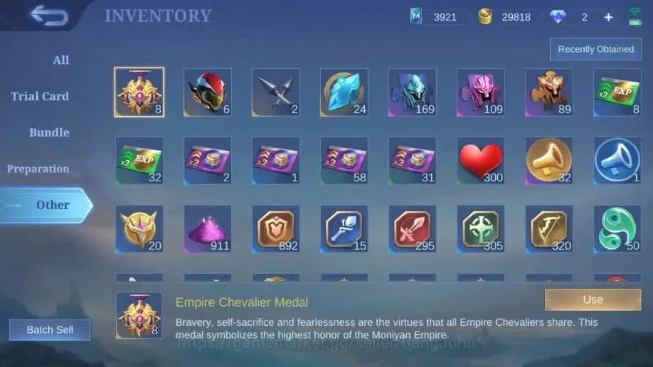 Mobile Legends: Bang Bang Accounts Global|Hero 69|Skin 84|Seasoned|CC Natalia|Gara|Va image 16
