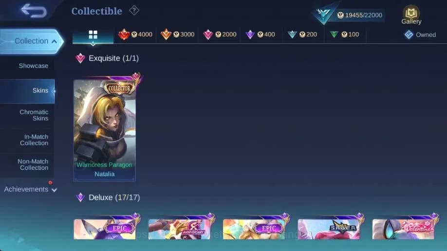 Mobile Legends: Bang Bang Accounts Global|Hero 69|Skin 84|Seasoned|CC Natalia|Gara|Va image 8