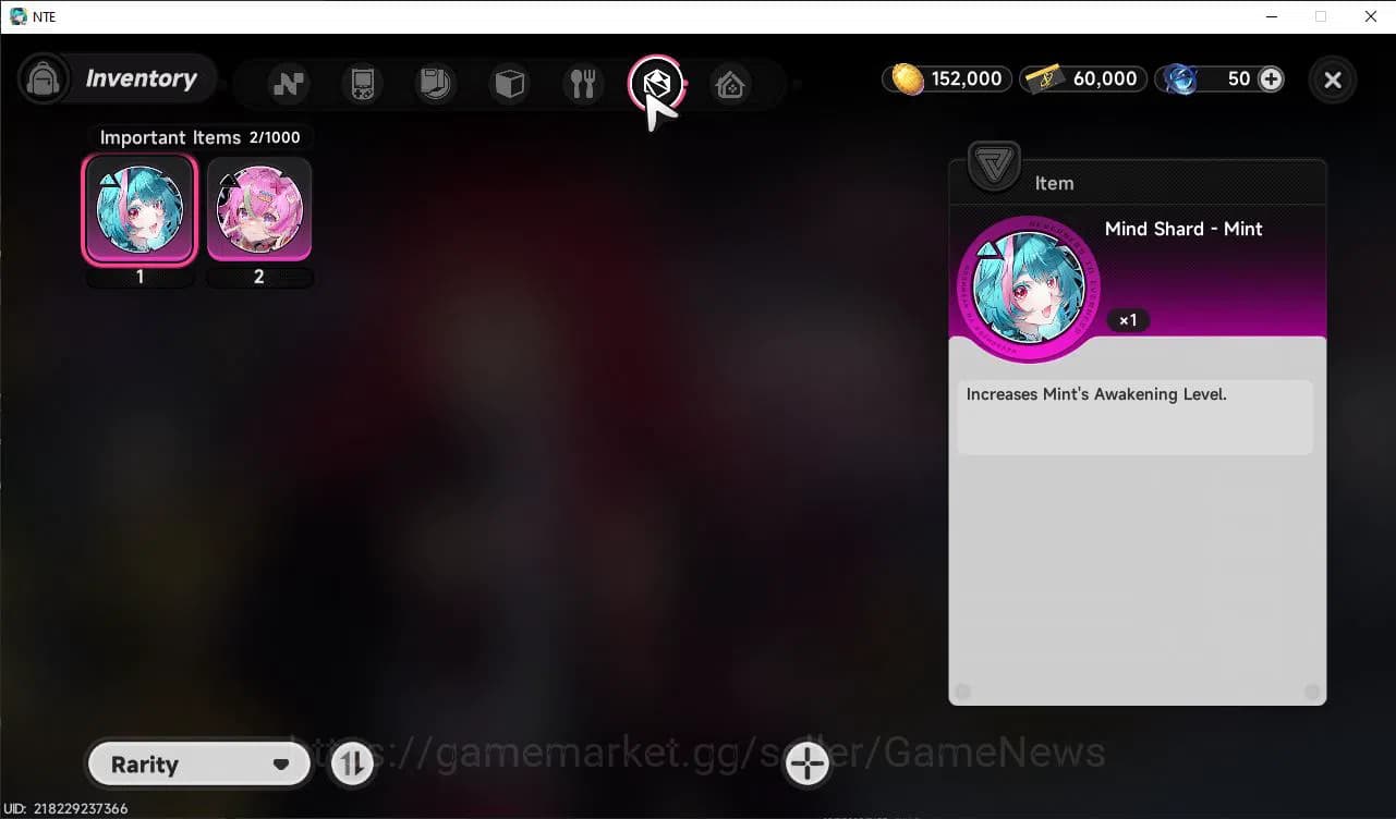 Neverness to Everness Accounts GLOBAL EU|HL 3|Fresh Starter 1 SSR Limited Nanally image 6