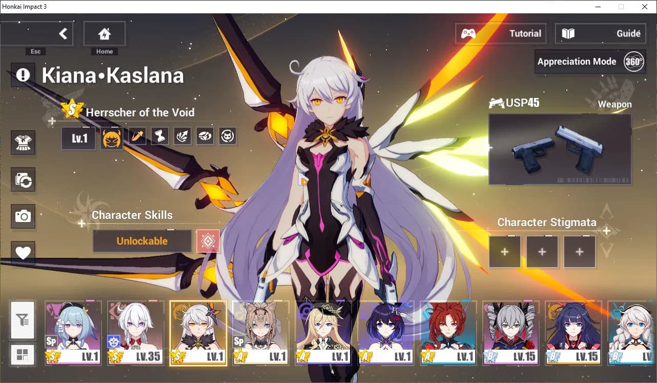 Honkai Impact 3rd Accounts SEA| Lv 37 / 1278 DM| Full Set Kiana Ba-Dum! Fiery image 3