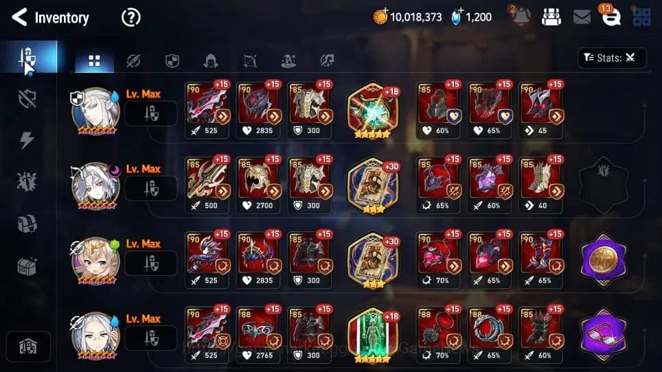 Epic Seven Accounts GLOBAL Unverif|New Era|10 ML(BArunka,LOTScales,Bel image 11