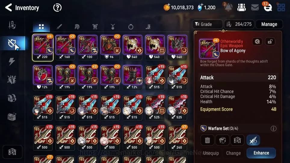 Epic Seven Accounts GLOBAL Unverif|New Era|10 ML(BArunka,LOTScales,Bel image 12